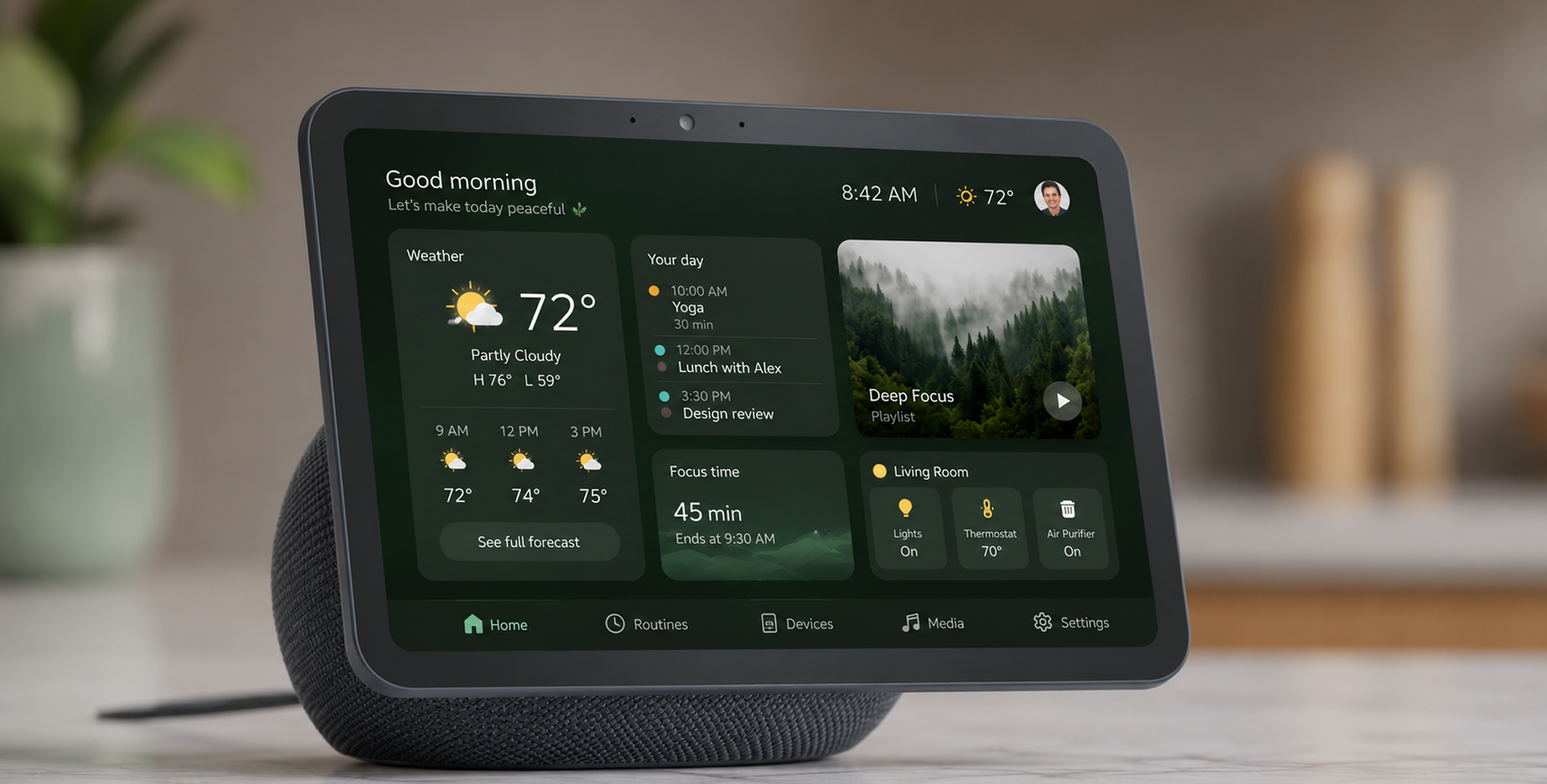 Terales Smart home interface