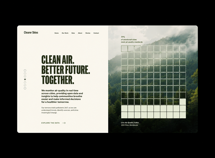 ClearerSkie Turning environmental data